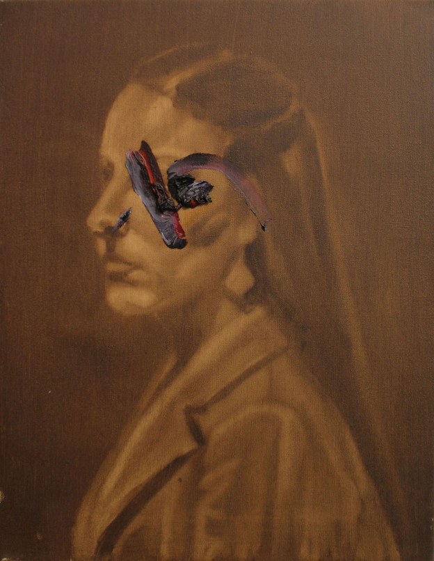 Nick Fyhrie - Portrait of a Gouge, Oil on Canvas, 14"x18", 2013
